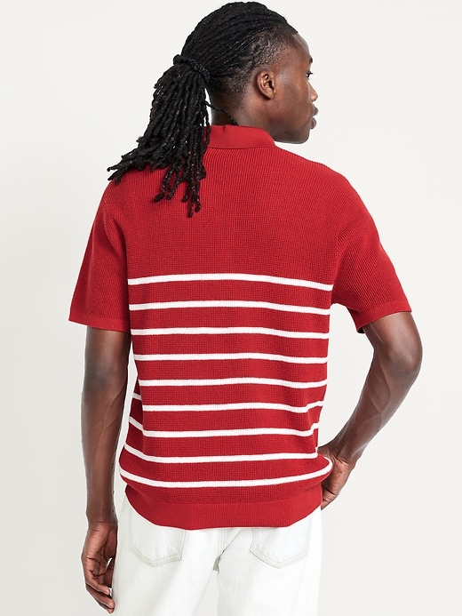Image number 2 showing, Short-Sleeve Sweater-Knit Polo
