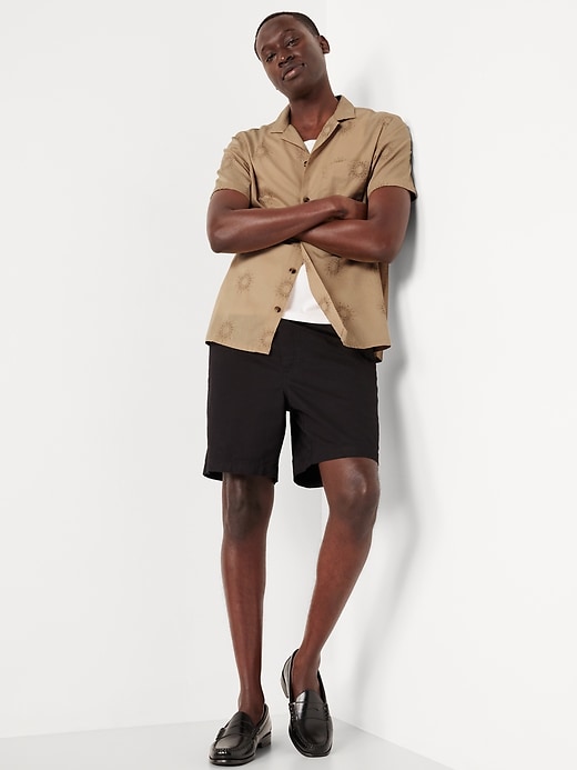 Image number 3 showing, Short-Sleeve Embroidered Camp Shirt