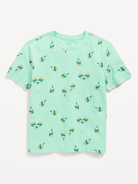 Softest Printed Crew-Neck T-Shirt for Boys - Sports Center