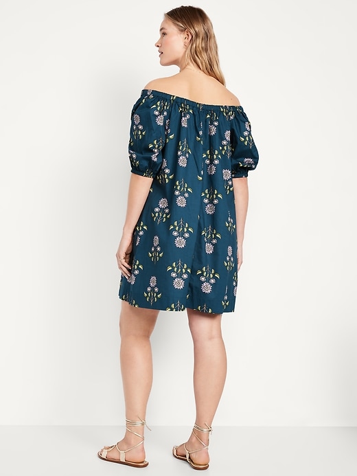 Image number 6 showing, Floral Mini Swing Dress
