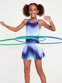 Image number 2 showing, High-Waisted PowerSoft Skort for Girls