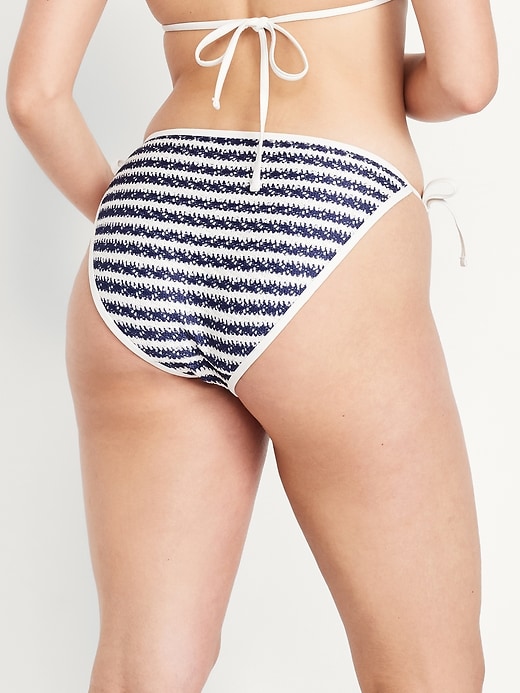 Image number 6 showing, Crochet String Bikini Swim Bottoms