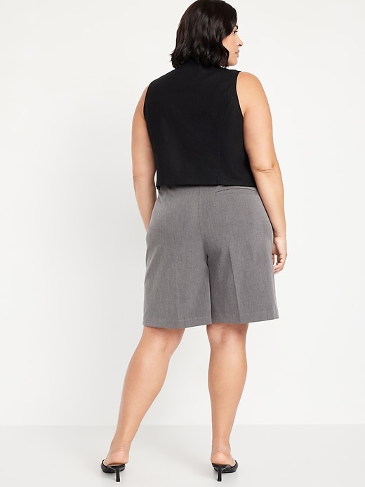 Image number 8 showing, Mid-Rise Taylor Bermuda Shorts -- 10-inch inseam