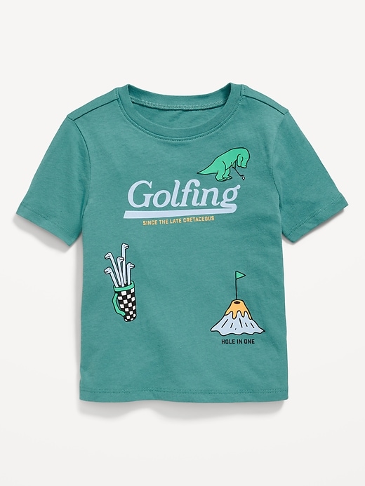 View large product image 1 of 2. Short-Sleeve Graphic T-Shirt for Toddler Boys