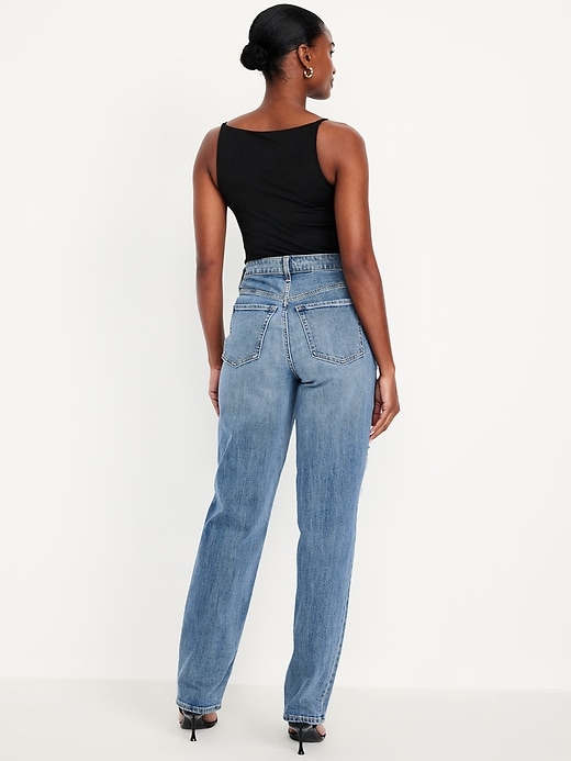 Image number 3 showing, Curvy High-Waisted OG Loose Jeans