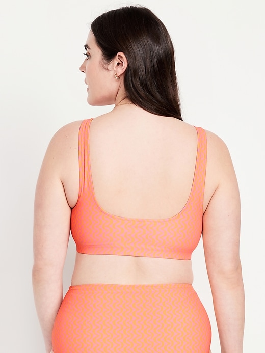 Image number 6 showing, Matte Scoop-Neck Bikini Swim Top