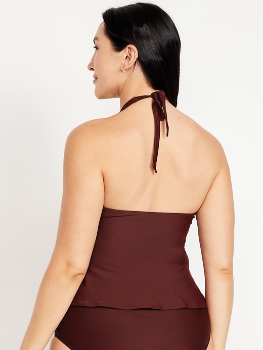 Image number 6 showing, Matte Tankini Swim Top