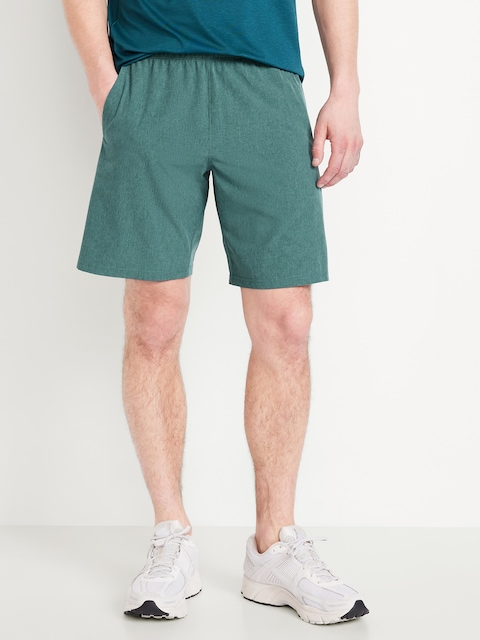 Essential Woven Workout Shorts -- 9-inch inseam - Pale Slate