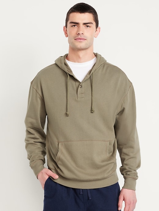 Image number 1 showing, French Terry Pullover Hoodie