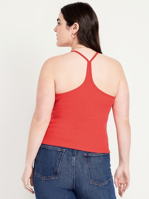 Image number 6 showing, Racerback Crop Tank Top