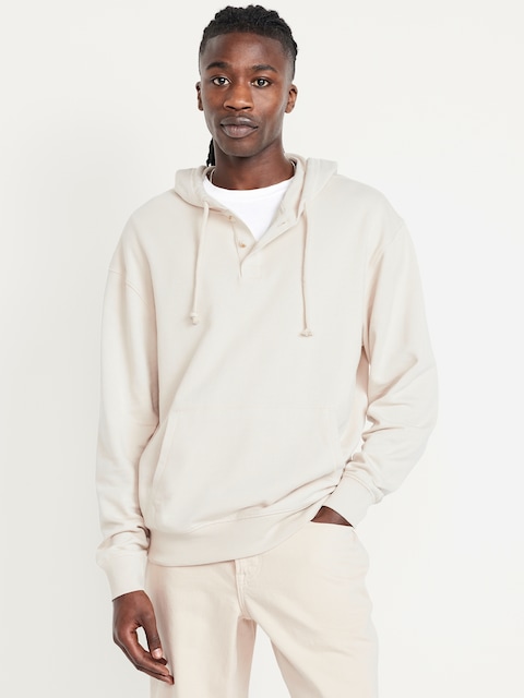 French Terry Pullover Hoodie - Wish Bone