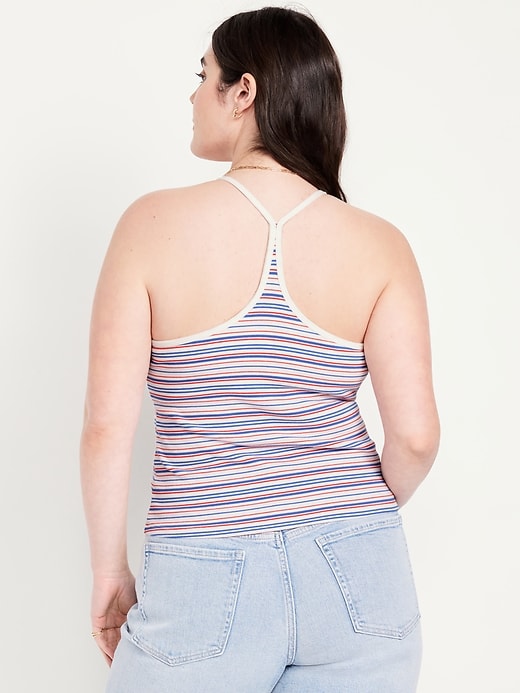 Image number 6 showing, Racerback Crop Tank Top