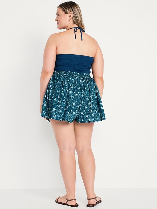 Image number 8 showing, High-Waisted Volume Flounce Shorts -- 2.5-inch inseam