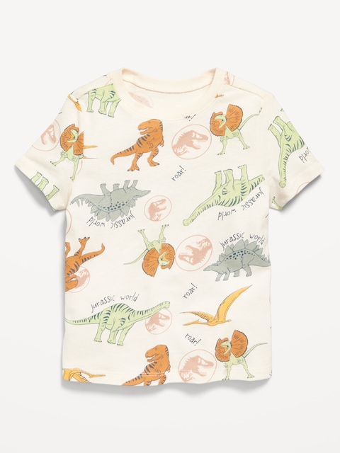 Jurassic World™ Unisex Graphic T-Shirt for Toddler - Creme De La Creme