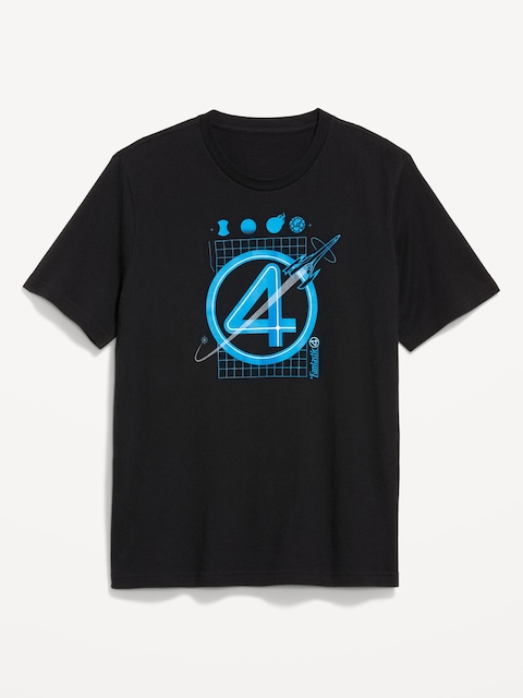Marvel™ Fantastic Four T-Shirt - Black Jack