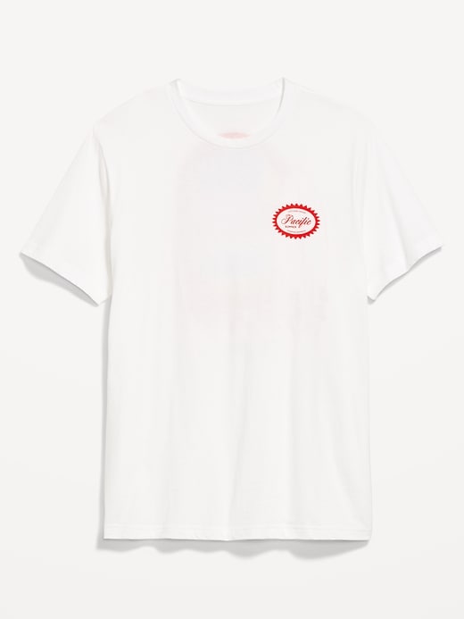 Image number 1 showing, Crew-Neck Graphic T-Shirt