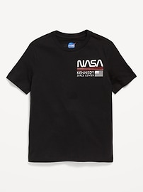 Image number 1 showing, NASA Gender-Neutral Graphic T-Shirt for Kids