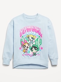 Image number 2 showing, The Powerpuff Girls™ Oversized Graphic Tunic Sweatshirt for Girls