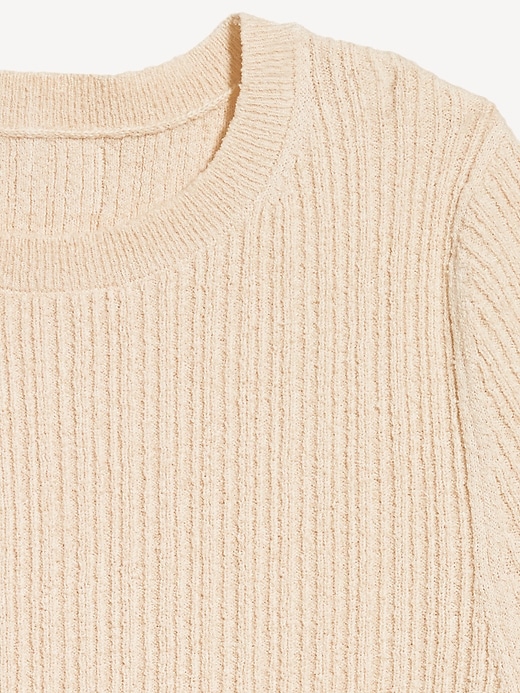 Image number 5 showing, Textured Bouclé T-Shirt