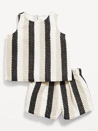 Image number 1 showing, Crochet Tank Top and Shorts Set for Baby