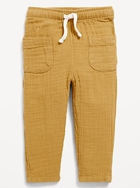 Image number 1 showing, Double-Weave Pants for Baby