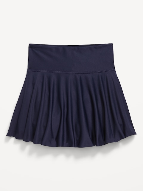 High-Waisted PowerSoft Uniform Skort for Girls - In The Navy