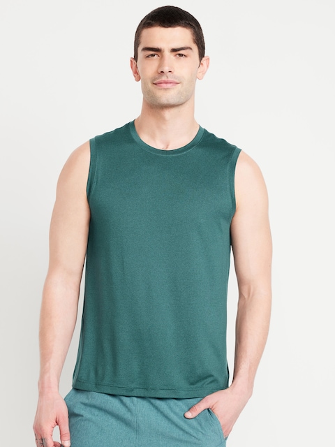 CloudMotion Muscle Tank - Jet Stream