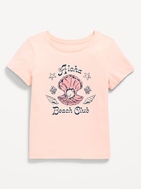 Image number 1 showing, Short-Sleeve Graphic T-Shirt for Girls