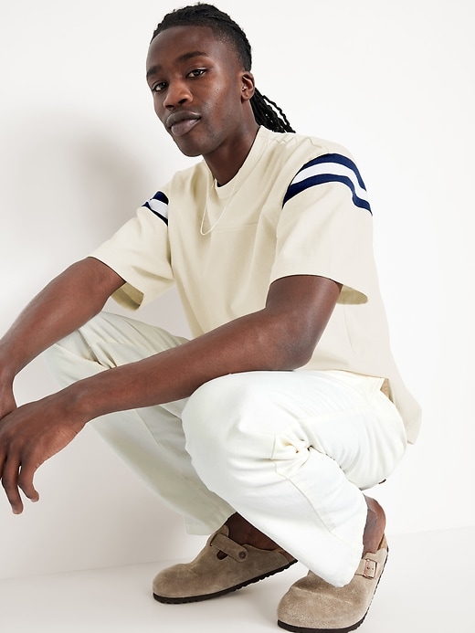 Image number 3 showing, Heavyweight Football-Style T-Shirt