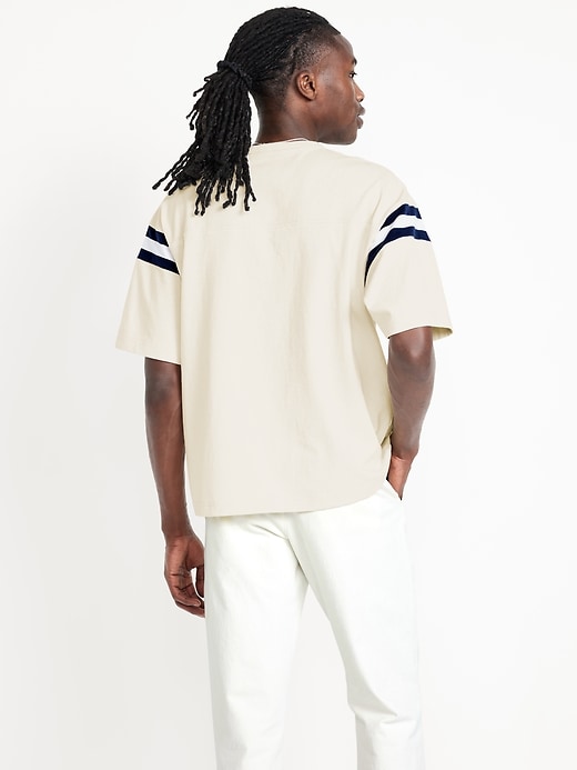 Image number 2 showing, Heavyweight Football-Style T-Shirt