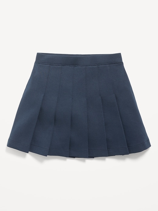 Image number 4 showing, School Uniform Ponte-Knit Pleated Skort for Girls