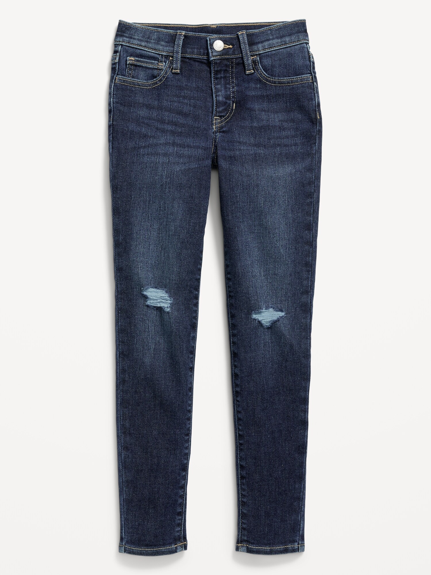 Джинсы Old Navy High-Waisted Embroidered Rockstar 360° Stretch Jeggings для девочек, цвет: Best Friend — фото 4