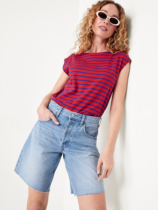 Image number 3 showing, Striped Mariner Top