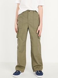 Image number 1 showing, Baggy Cargo Ripstop Pants for Boys