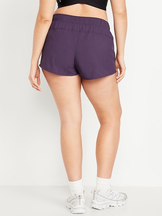 Image number 5 showing, Mid-Rise StretchTech Run Shorts -- 3-inch inseam
