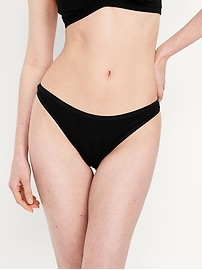 Image number 2 showing, 6-Pack Low-Rise Everyday Cotton Thong