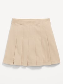 Image number 1 showing, School Uniform Ponte-Knit Pleated Skort for Girls