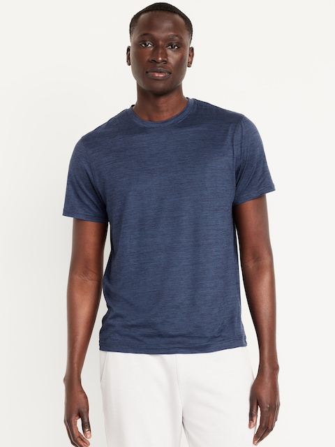 CloudMotion Space-Dye T-Shirt - Navy
