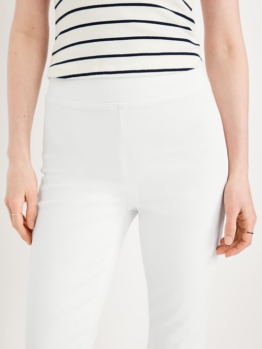 Image number 10 showing, High-Waisted Weekender Pull-On Crop Flare Jeans