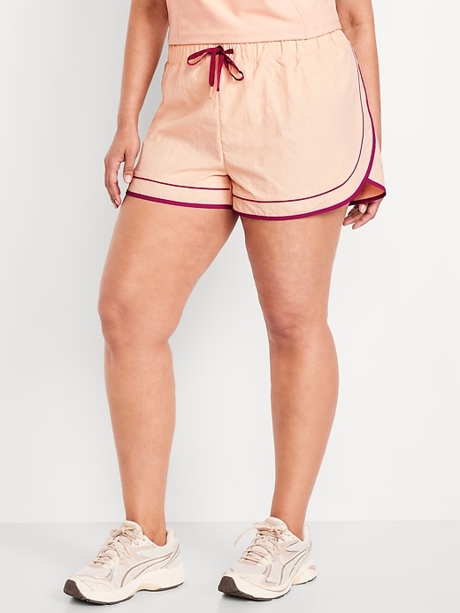 Image number 6 showing, Mid-Rise Woven Run Shorts