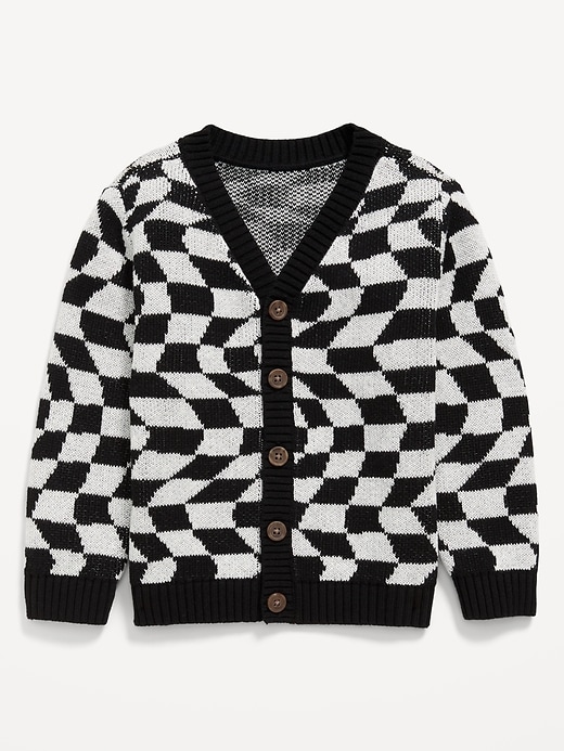 Image number 2 showing, Oversized Cardigan Sweater for Toddler Boys