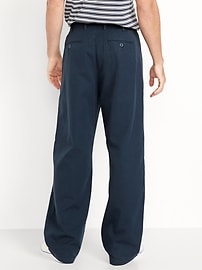パンツ SO ORIGINAL BAGGY CHINO PANTS (NAVY) Authentic Chino Baggy Pants in Parisian Night Blue | Vans