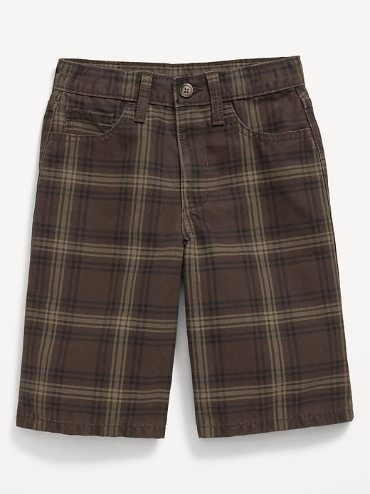 Image number 4 showing, Below Knee Baggy Canvas Shorts for Boys