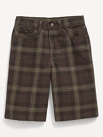 Image number 4 showing, Below Knee Baggy Canvas Shorts for Boys