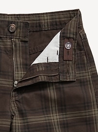 Image number 5 showing, Below Knee Baggy Canvas Shorts for Boys