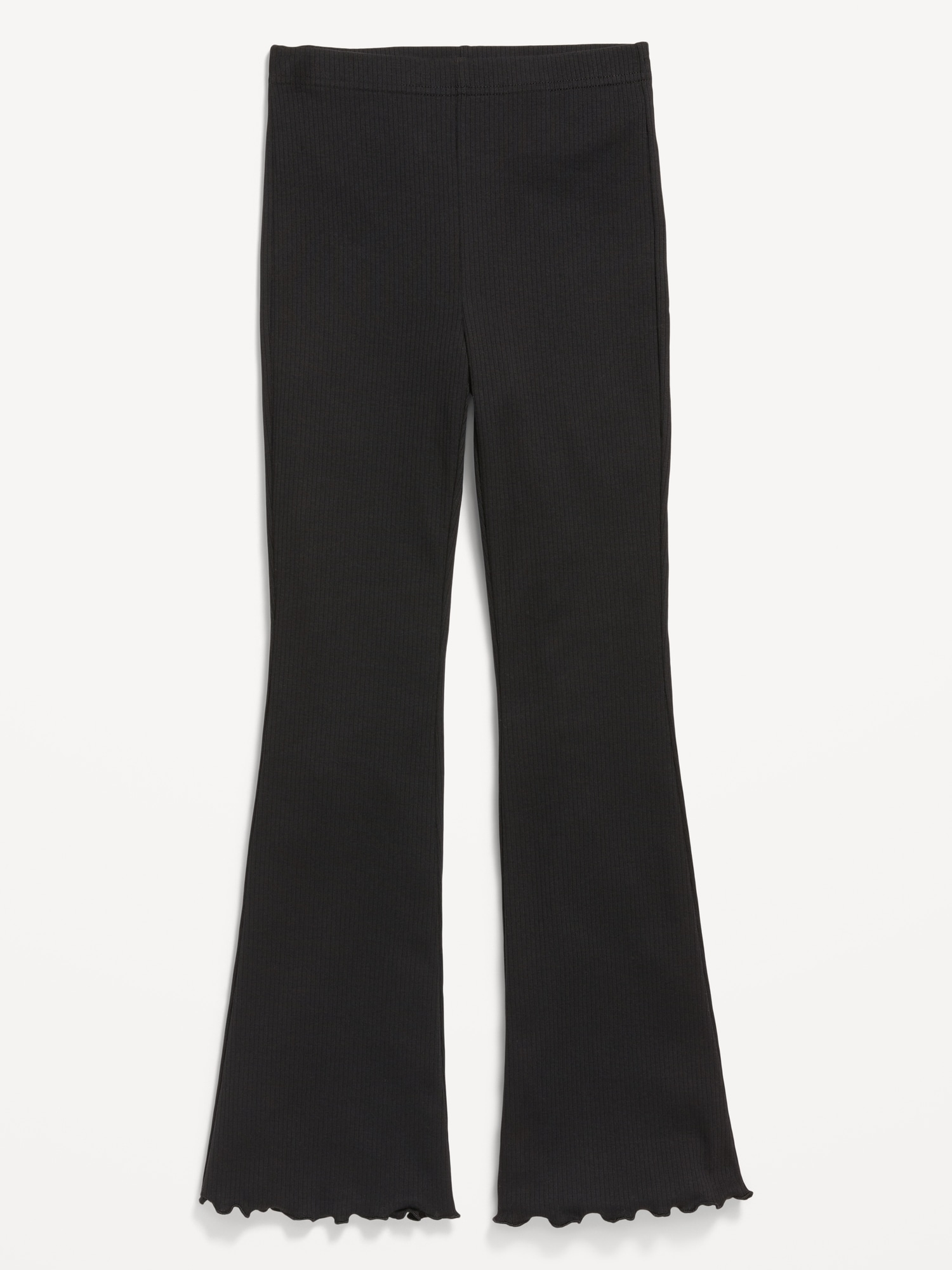Printed High-Waisted Flared Leggings for Girls
