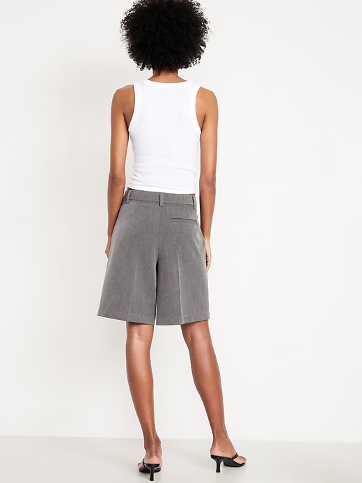 Image number 3 showing, Mid-Rise Taylor Bermuda Shorts -- 10-inch inseam