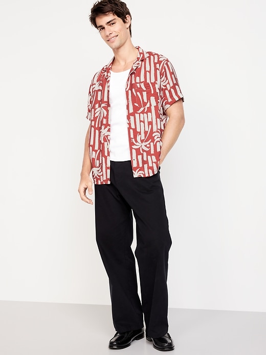 Image number 3 showing, Short-Sleeve Printed Camp Shirt