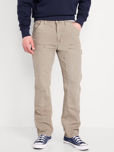 90’s Straight Built-In-Flex Carpenter Jeans - Washed Gray
