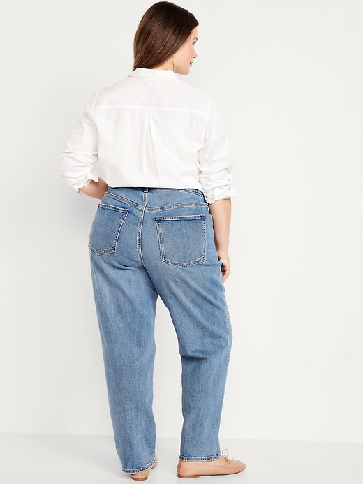 Image number 9 showing, Curvy High-Waisted OG Loose Jeans